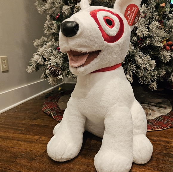 2024 Large 24 Inch Bullseye Target Holiday Exclusive, Limited Stuffed Plush - Picture 3 of 10